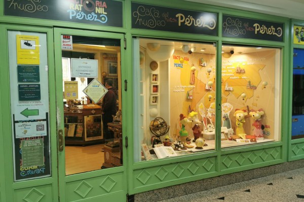 maison miniature Ratón Pérez Madrid musée petite souris Madrid rue Arenal entrée discrète