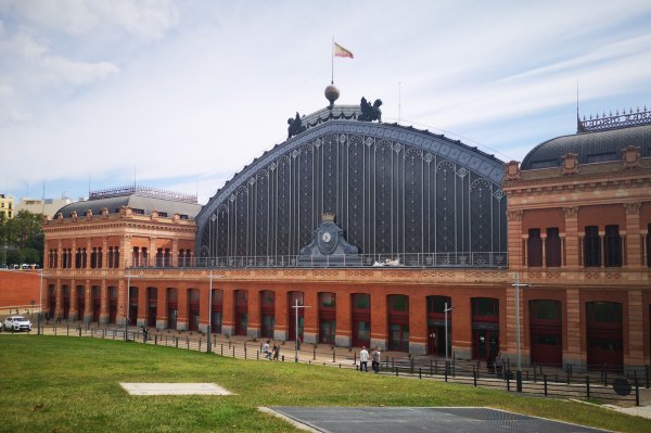 palmiers gare Madrid Atocha lieu insolite Madrid gare Atocha