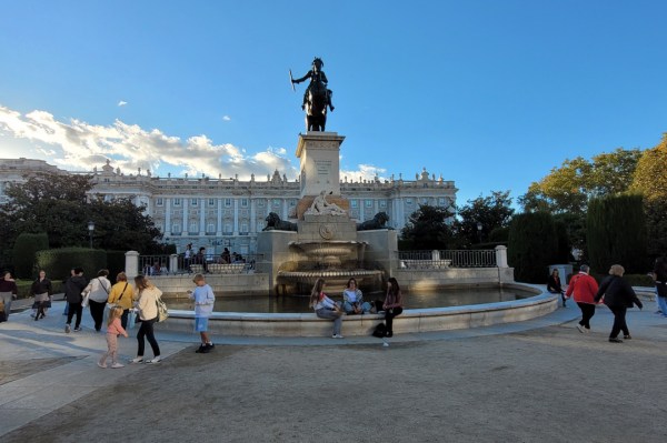 architecture royale Madrid Espagne visite Palais Royal Madrid famille