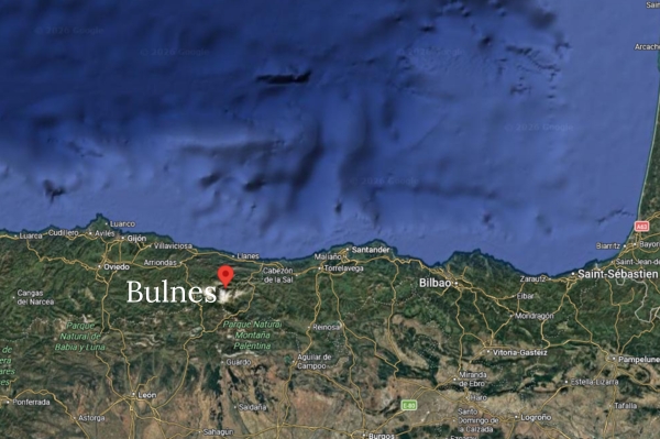 où se trouve Bulnes localisation bulnes dans Asturies